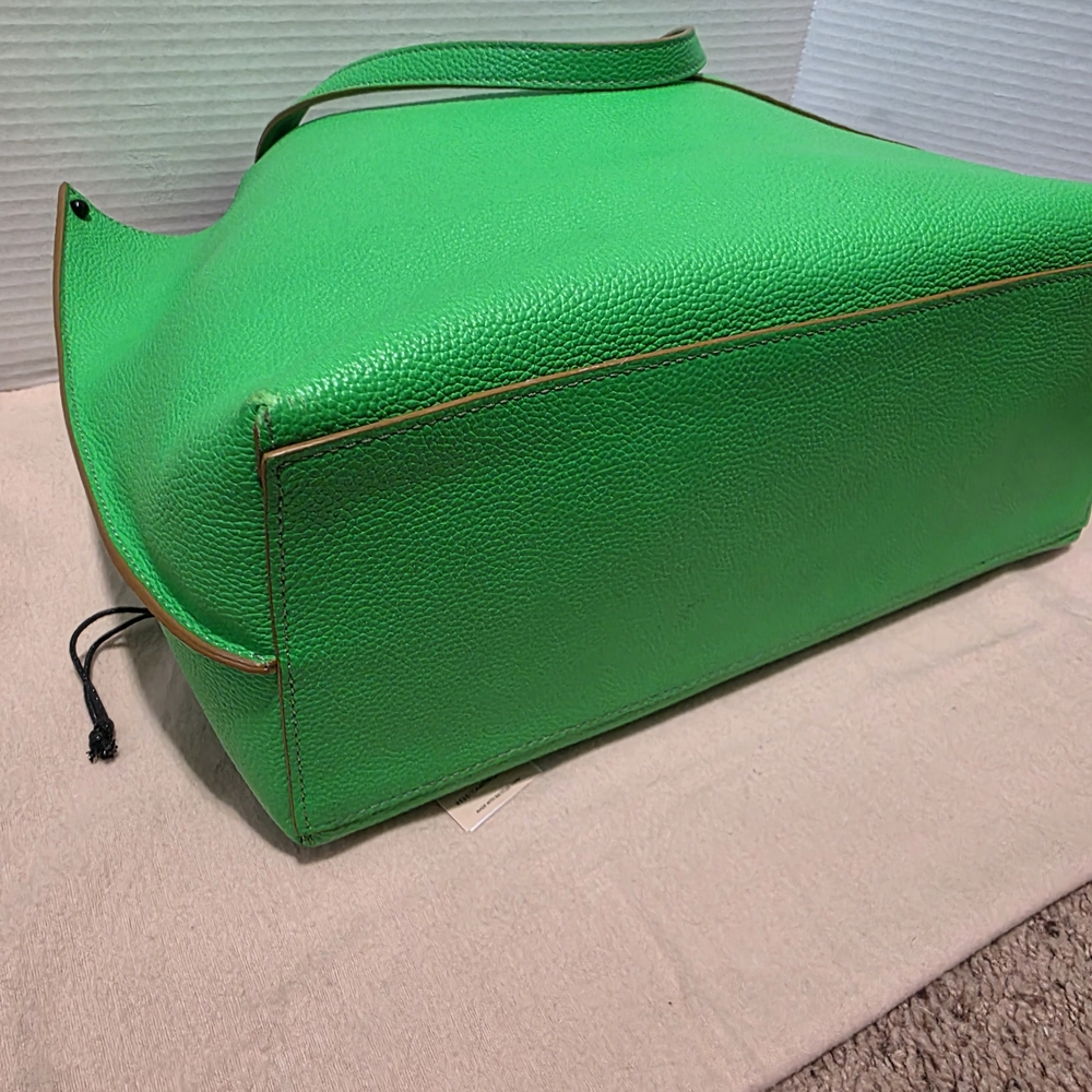 Rebecca Minkoff Bright Green Leather Tote - Picture 5 of 14
